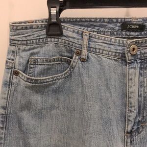 J Crew wide leg denim